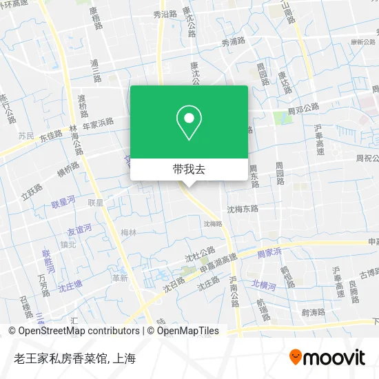 老王家私房香菜馆地图