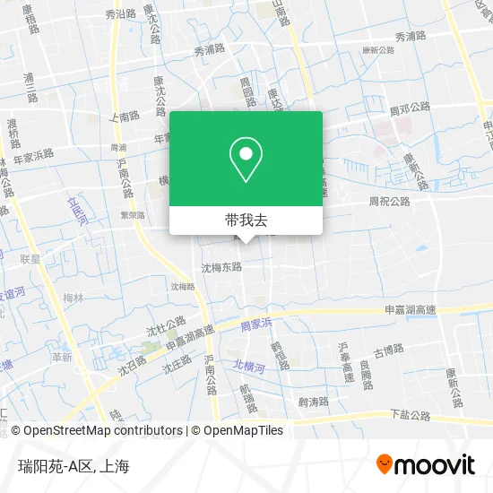 瑞阳苑-A区地图