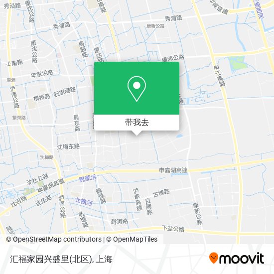 汇福家园兴盛里(北区)地图