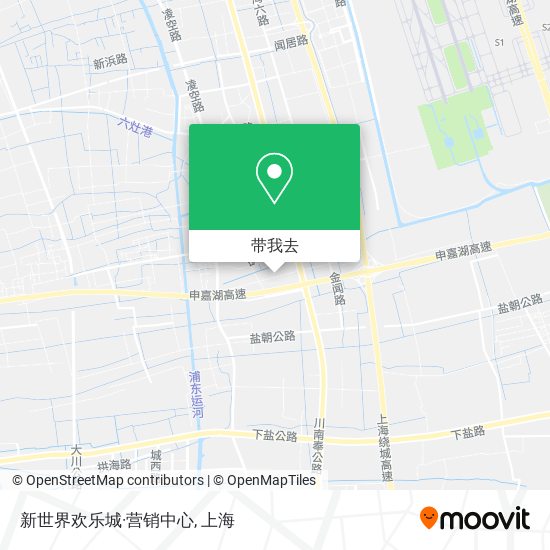 新世界欢乐城·营销中心地图