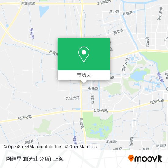 网绅星咖(佘山分店)地图