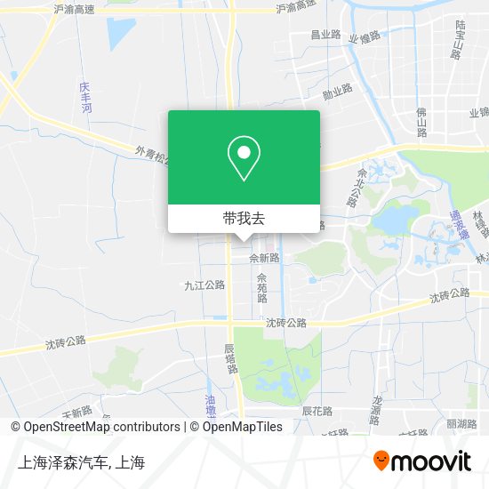 上海泽森汽车地图