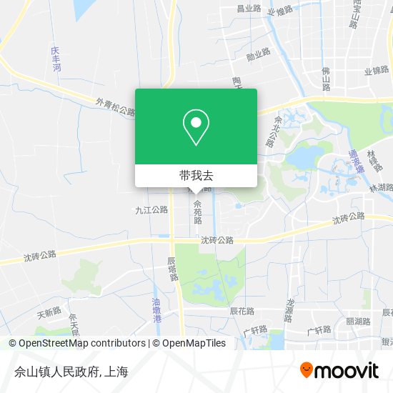 佘山镇人民政府地图