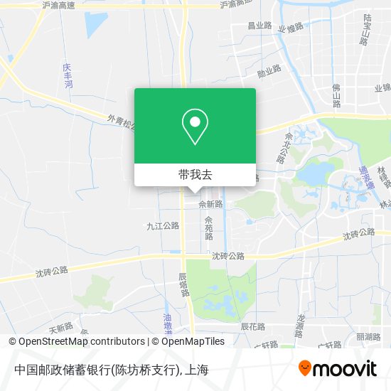中国邮政储蓄银行(陈坊桥支行)地图
