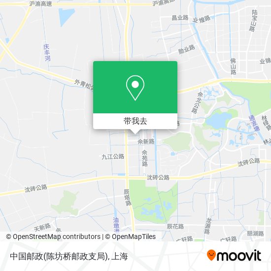 中国邮政(陈坊桥邮政支局)地图