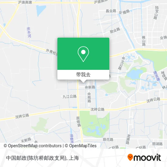 中国邮政(陈坊桥邮政支局)地图