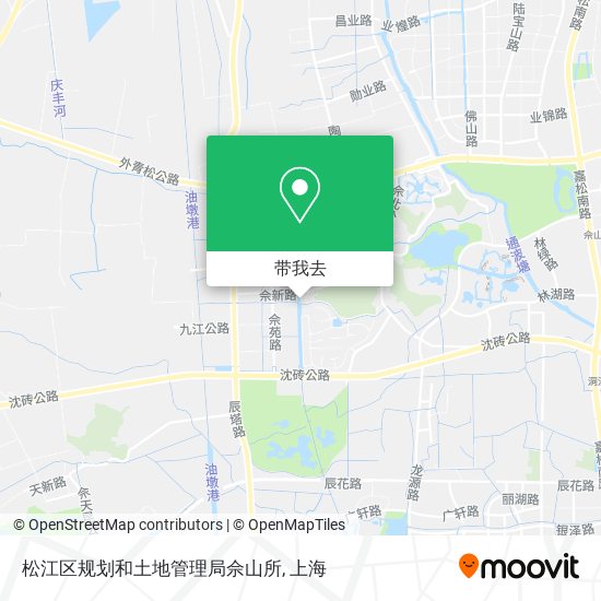 松江区规划和土地管理局佘山所地图