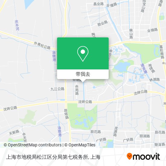 上海市地税局松江区分局第七税务所地图