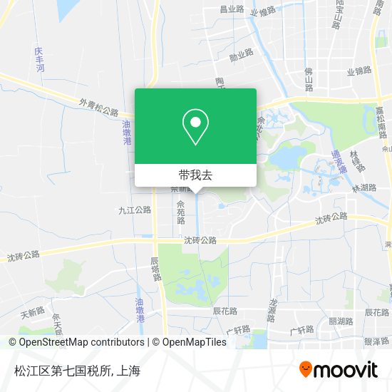 松江区第七国税所地图