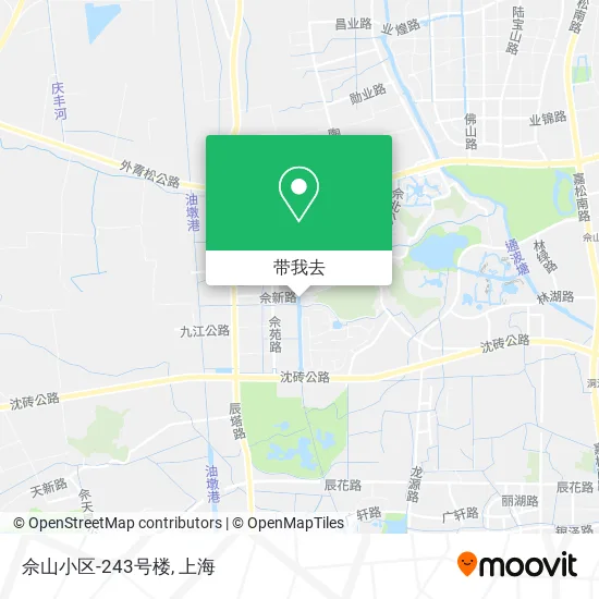佘山小区-243号楼地图