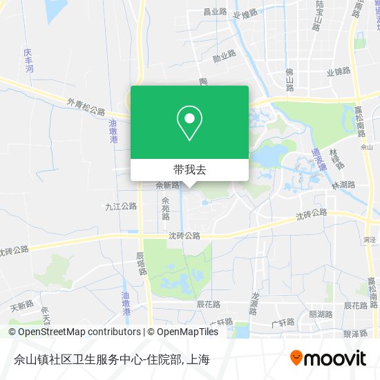 佘山镇社区卫生服务中心-住院部地图