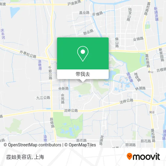 霞姐美容店地图