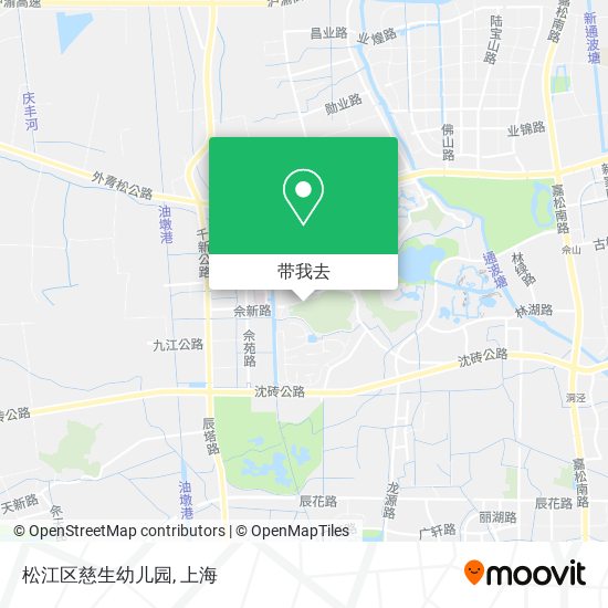 松江区慈生幼儿园地图