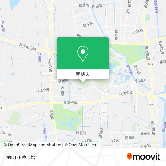 佘山花苑地图
