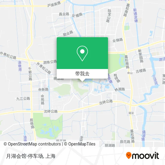 月湖会馆-停车场地图
