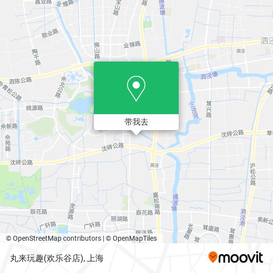 丸来玩趣(欢乐谷店)地图