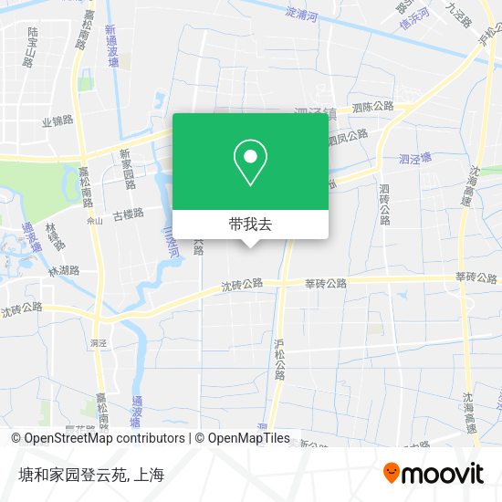 塘和家园登云苑地图