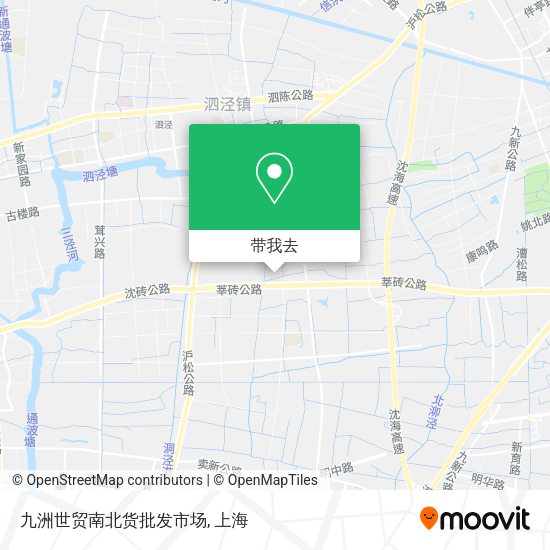 九洲世贸南北货批发市场地图