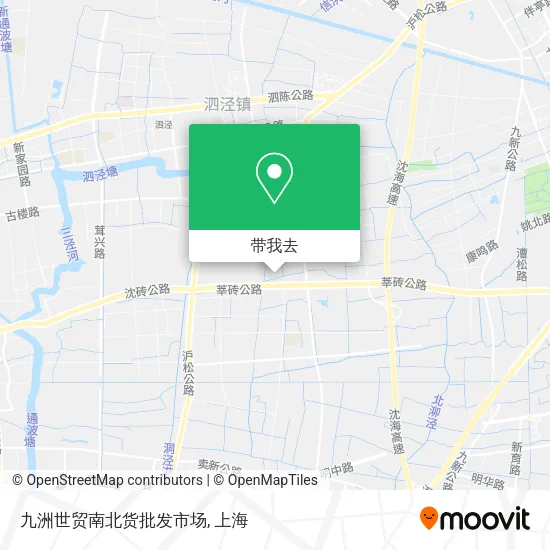 九洲世贸南北货批发市场地图
