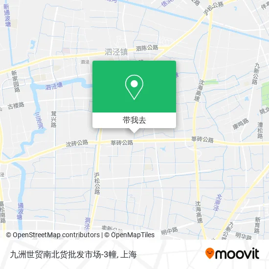九洲世贸南北货批发市场-3幢地图