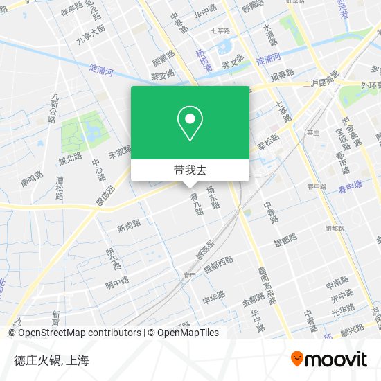德庄火锅地图