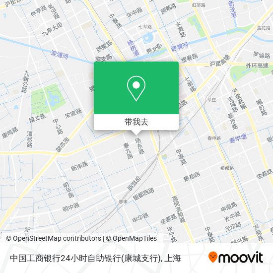 中国工商银行24小时自助银行(康城支行)地图