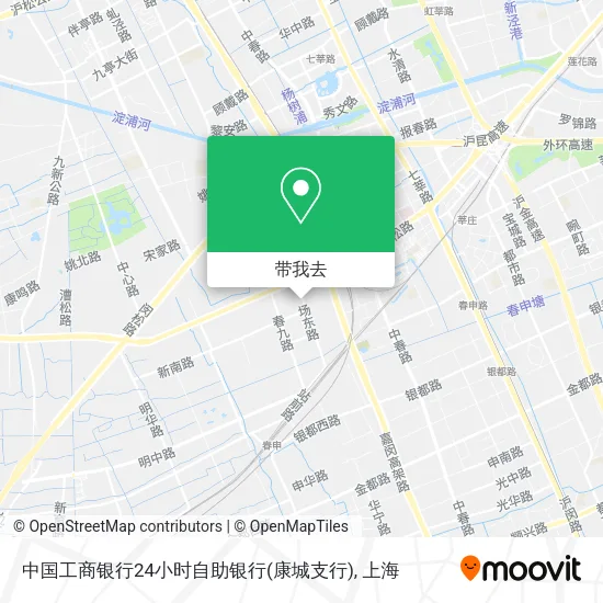 中国工商银行24小时自助银行(康城支行)地图