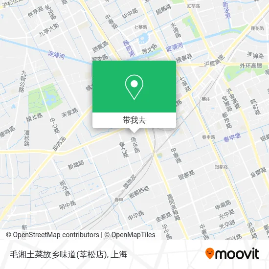 毛湘土菜故乡味道(莘松店)地图