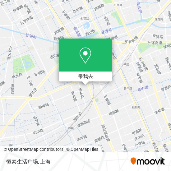 恒泰生活广场地图