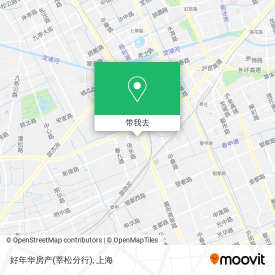 好年华房产(莘松分行)地图