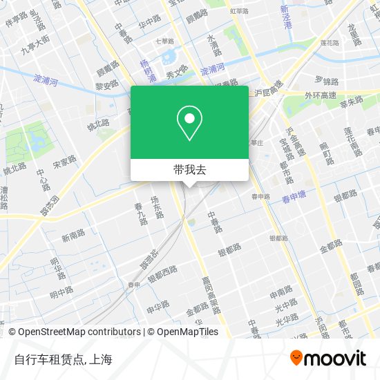 自行车租赁点地图