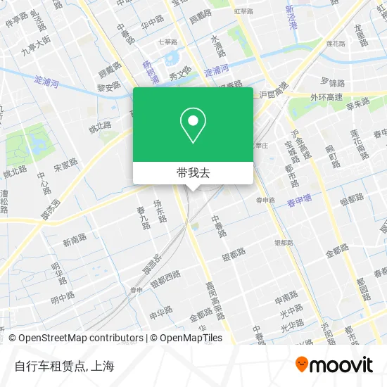 自行车租赁点地图