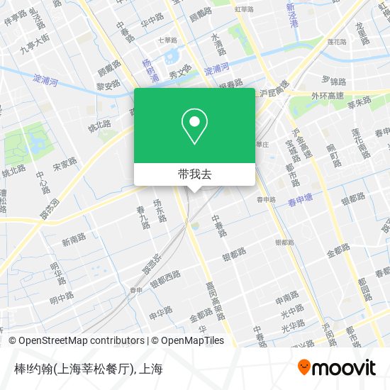 棒!约翰(上海莘松餐厅)地图