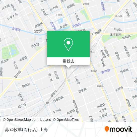 苏武牧羊(闵行店)地图