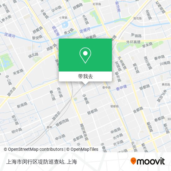 上海市闵行区堤防巡查站地图