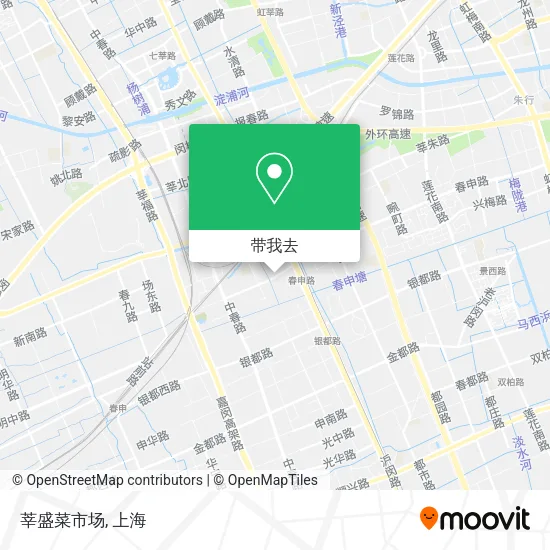 莘盛菜市场地图