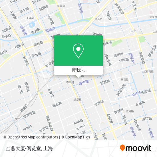 金燕大厦-阅览室地图