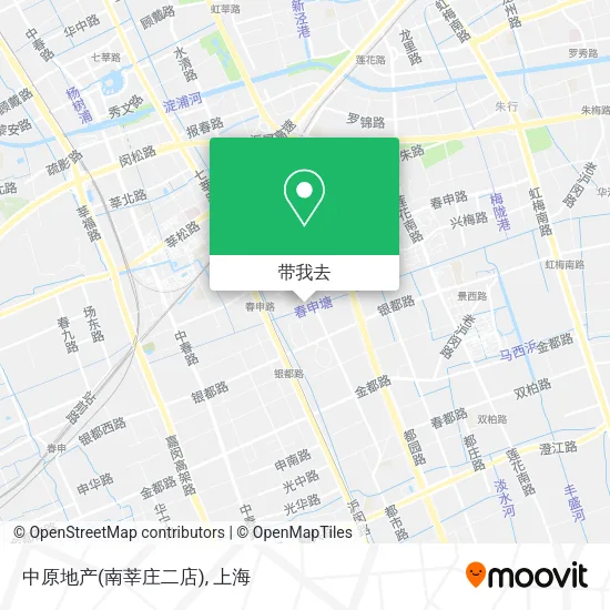 中原地产(南莘庄二店)地图