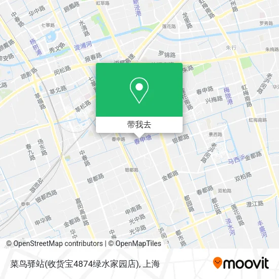 菜鸟驿站(收货宝4874绿水家园店)地图