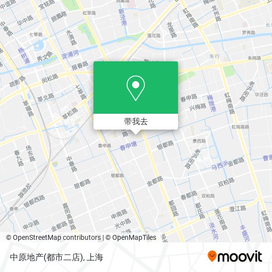 中原地产(都市二店)地图