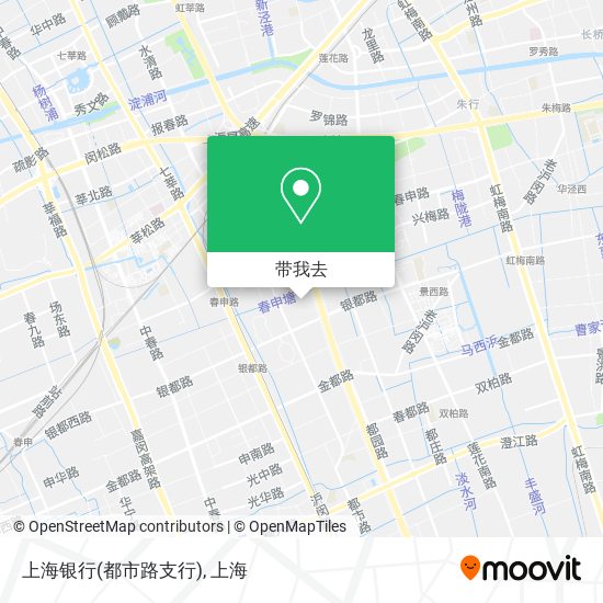 上海银行(都市路支行)地图