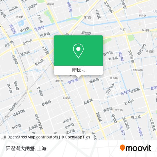 阳澄湖大闸蟹地图
