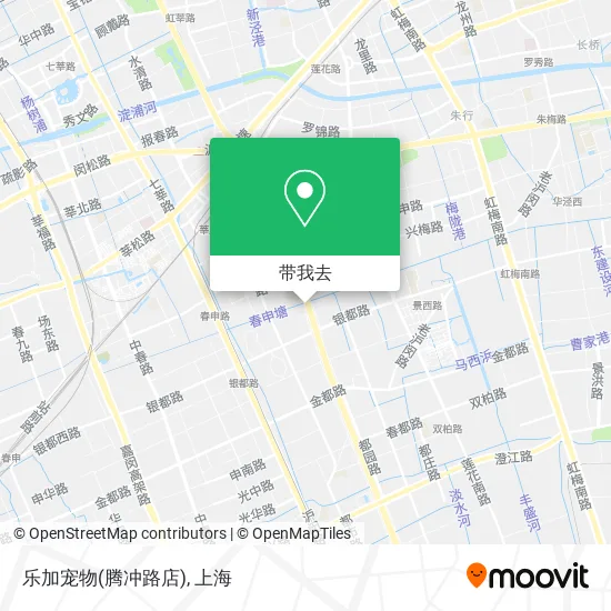 乐加宠物(腾冲路店)地图