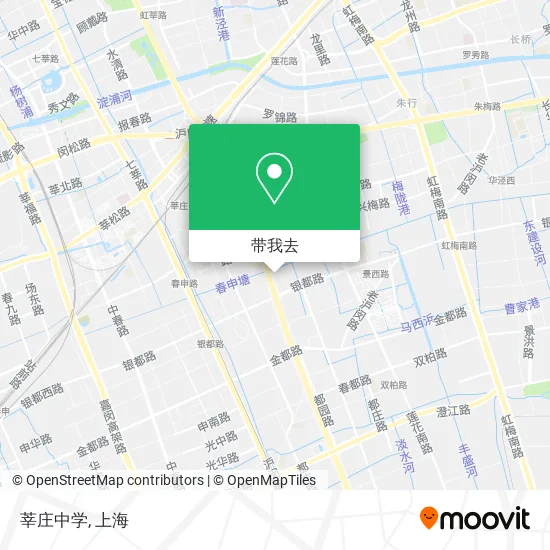 莘庄中学地图