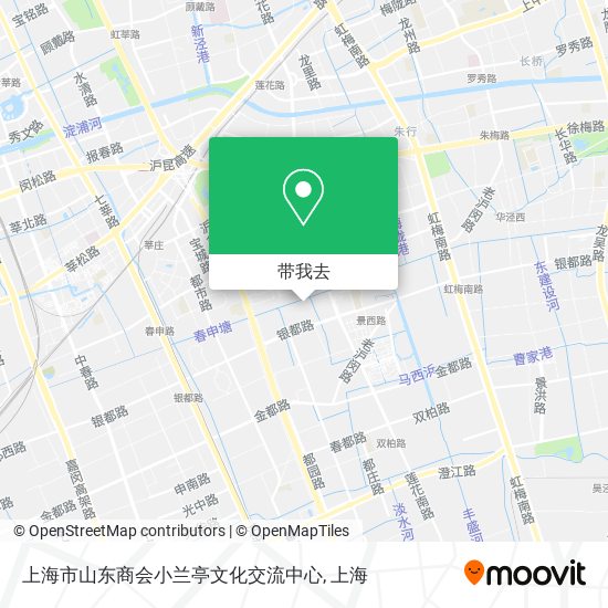 上海市山东商会小兰亭文化交流中心地图