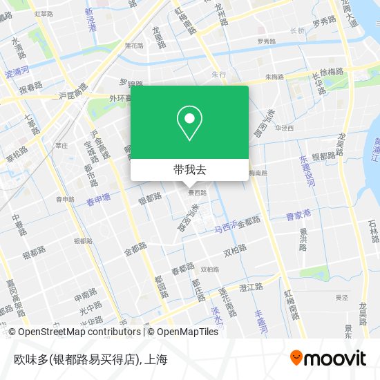 欧味多(银都路易买得店)地图