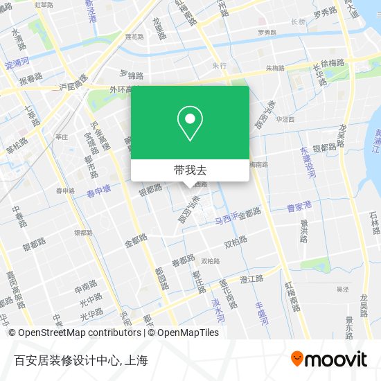 百安居装修设计中心地图