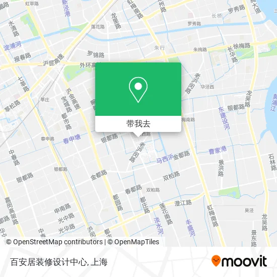 百安居装修设计中心地图