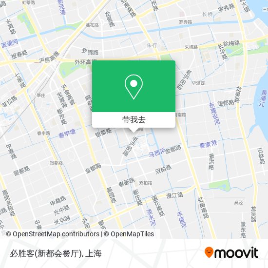 必胜客(新都会餐厅)地图