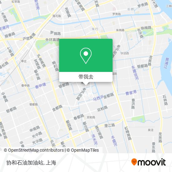 协和石油加油站地图
